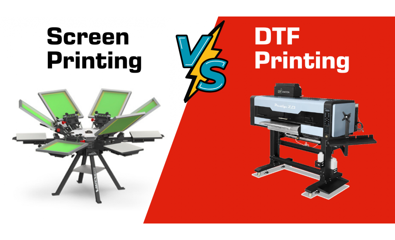 DTF vs Screen Printing: Best for Custom Design T-Shirt Business (2025)